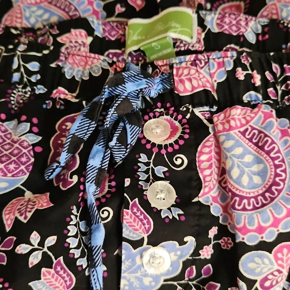 Vera Bradley Long Sleeve Matching Pajama Set. Excellent Condition Size Small - Picture 6 of 7